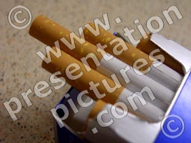 cigarette packet - powerpoint graphics
