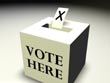 voting box - powerpoint graphics