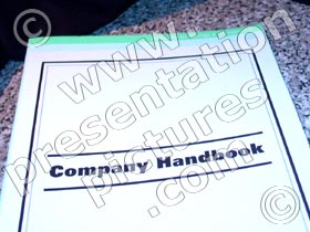 company handbook - powerpoint graphics