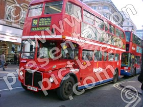 double decker bus - powerpoint graphics