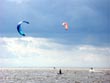 kite surfing - powerpoint graphics