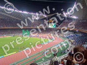 olympics athens athletics stadium - powerpoint graphics