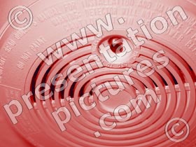 smoke alarm - powerpoint graphics
