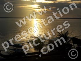 sunset - powerpoint graphics